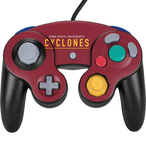 Iowa State University Athletic Text Nintendo Skins